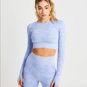 NWOT AYBL Camo Crop Top